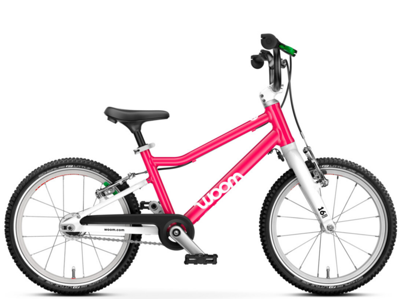 woom GO 3 Automagic 16" Hot Pink  click to zoom image