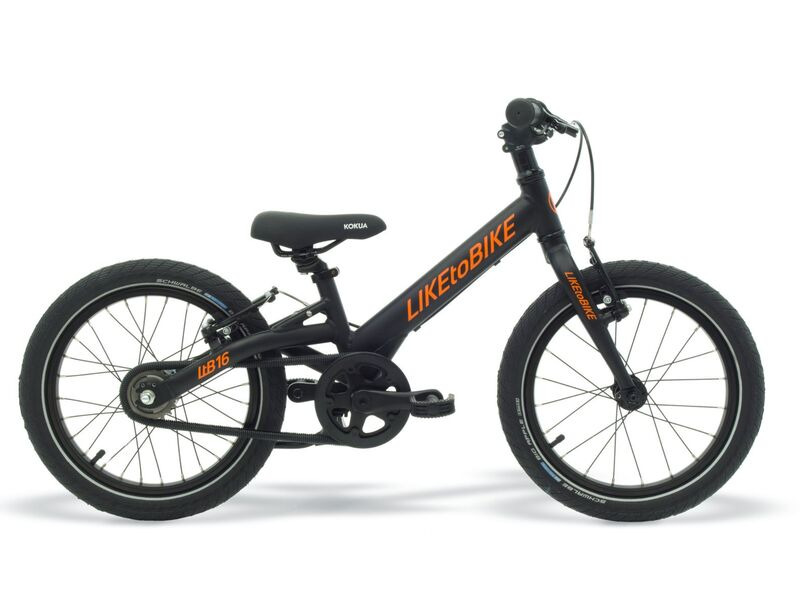LIKEaBIKE LIKEtoBIKE 16s 16" Black  click to zoom image