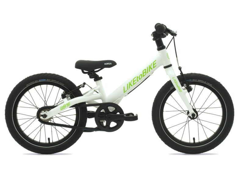 LIKEaBIKE LIKEtoBIKE 16s 16" White  click to zoom image